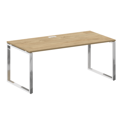 Shift Стол руководителя прямой без тумбы SK.SR-180 Тиквуд Светлый 1800*900*753