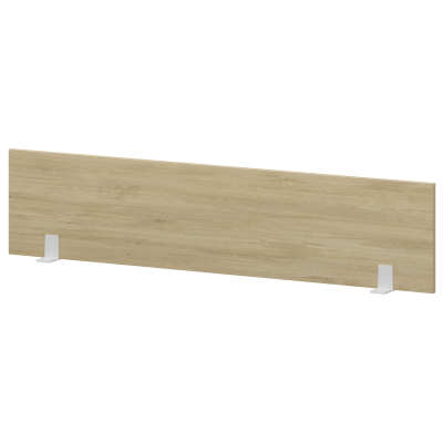 Экран для стола Аргентум-МП СМЭ25-14 Баттл Рок/Белый (1400x25x350)