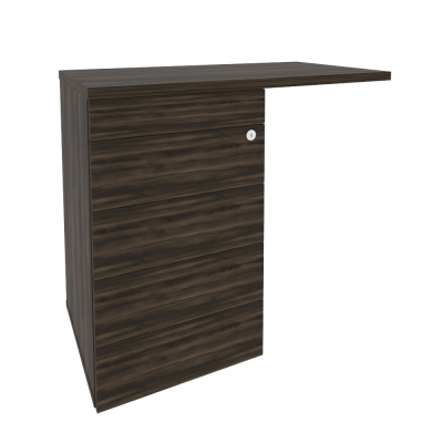 Onix Direct Тумба приставная (TIP-ON) (универсальная л/пр) O.TPU-4 TIP Дуб Мали 842*460*750