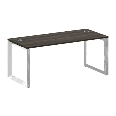Onix Direct Lux Стол руководителя О-обр. м/к M-O.MO-SRR-5.8 Дуб Мали/Нержавеющая Сталь/Хром 1780*800