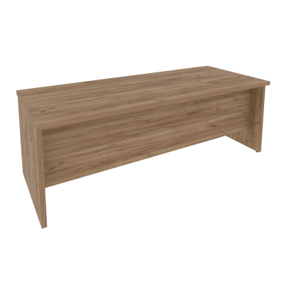 First Стол руководителя прямоугольный KSR-9 Дуб Табак 2200*900*765