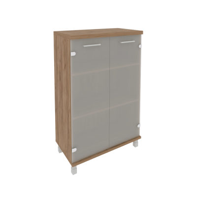 First Шкаф средний широкий KST-2.4 Дуб Табак 801*432*1260