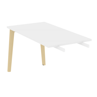 Onix Wood Direct Брифинг-приставка OW.BR-13 Белый Бриллиант/Дуб Светлый/Металл Белый 1380*720*750