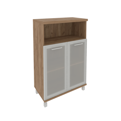 First Шкаф средний широкий KST-2.2 R Дуб Табак 801*432*1260