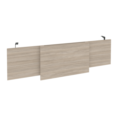 Onix Direct Царга стола руководителя O.M-CSR-5 Дуб Аттик/Металл Антрацит 1540*450*54