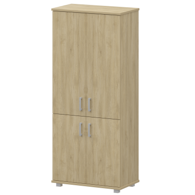 Стеллаж высокий закрытый Аргентум "НТ-580;НТ-600.2;НТ-601.2" Баттл Рок (800x445x2050)