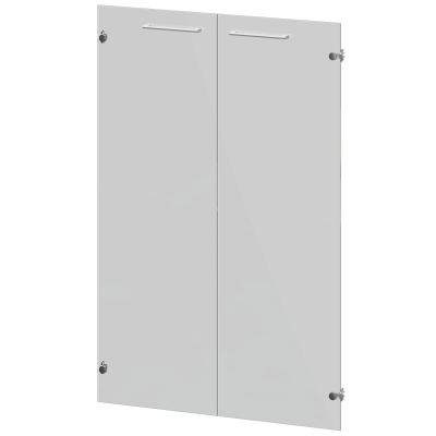 Фасады стеклянные Кортез KZF-38S(Б)  Тонированный (784x4x1158)