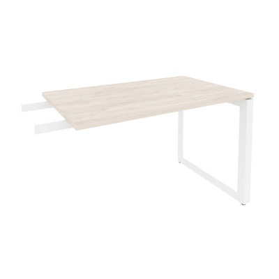 Onix Direct Брифинг-приставка на О-образном м/к O.MO-BR-11 Денвер Светлый/Металл Белый 1180*720*750