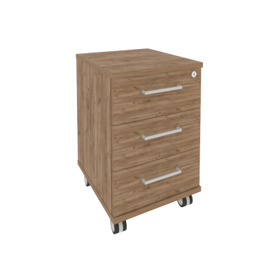 First Тумба мобильная KTM-1 Дуб Табак 412*470*650