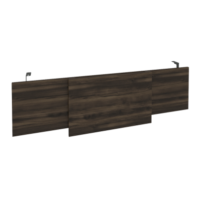 Onix Direct Царга стола руководителя O.M-CSR-5 Дуб Мали/Металл Антрацит 1540*450*54