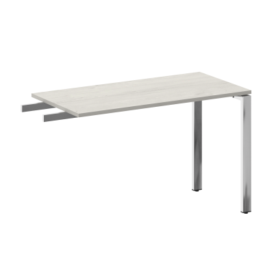 Metal System Direct Брифинг-приставка БП.ПР-4 Дуб Наварра/Нержавеющая Сталь 1200*600*750