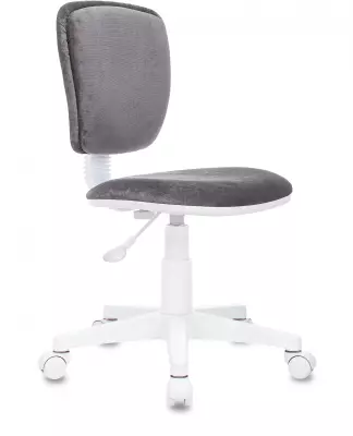 Кресло детское Бюрократ CH-W204NX серый Italia 26 крестов. пластик пластик белый