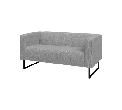 Диван 2 местный 60, Кейс, КС2-60, romeo_13, ткань: рогожка