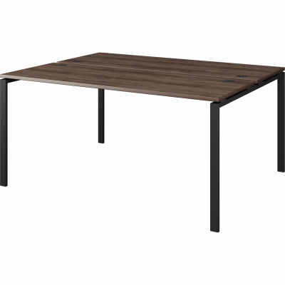 Бенч двойной на 2 рабочих места Арго-М АМБ-005.60 Лагос/Антрацит (1800x1236x760)