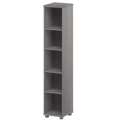 Стеллаж высокий узкий Аргентум НТ-540 Лиственница (400x445x2050)