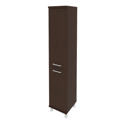 First Шкаф высокий узкий правый KSU-1.3 (R) Венге Цаво 401*432*2060