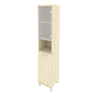 First Шкаф высокий узкий правый KSU-1.4 (R) Клен 401*432*2060