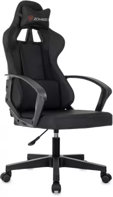 Кресло игровое Zombie 1 черный Neo Black крестов. пластик