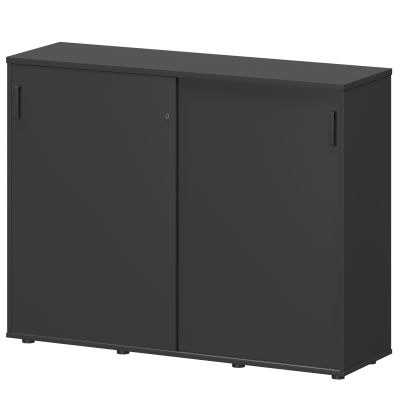 Тумба-купе Смарт СМТ-15.11К Графит (1496x444x1150)