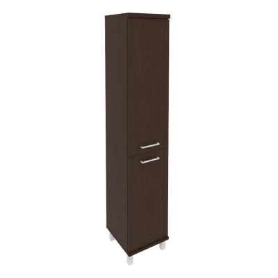 First Шкаф высокий узкий левый KSU-1.3 (L) Венге Цаво 401*432*2060