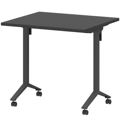 Стол мобильный складной Моби МБ25-80.70 Графит/Антрацит (800x700x750)