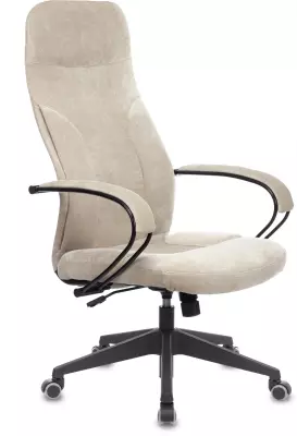 Кресло эргономичное Бюрократ CH-608Fabric песочный Light-21 крестов. пластик