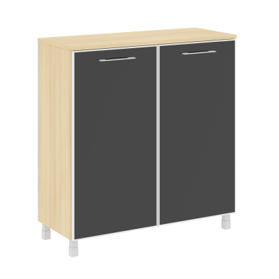 Yalta Шкаф квадратный LT.SD-1.4 R black Акация Лорка/Стекло Black 1098*452*1168