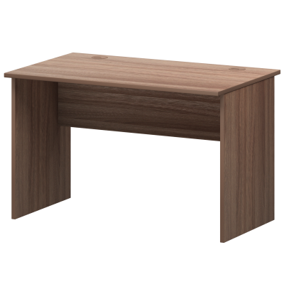 Стол с левым и правым кабель каналом Арго А-002.К Темный шимо (1200x730x760)