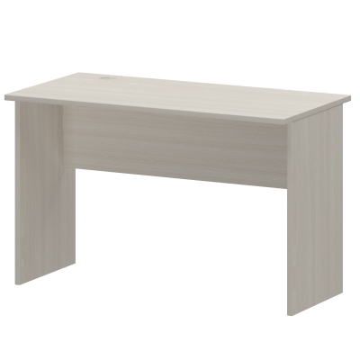 Стол с кабель каналом слева Арго А-002.60.К.ЛВ Ясень шимо (1200x600x760)