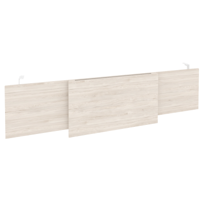 Onix Direct Царга стола руководителя O.M-CSR-6 Денвер Светлый/Металл Белый 1740*450*54