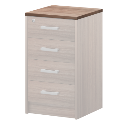 Крышка к приставным тумбам Арго А-705 Темный шимо (440x450x22)