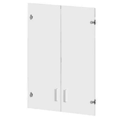 Дверь стеклянная Смарт СМД-58.С.Ф Прозрачный (784x4x1148)