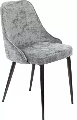 Стул для дома Бюрократ CH-K3 серый Light 19 металл черный на ножках (CH-K3_1/LT19)