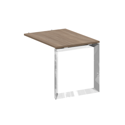 Onix Direct Lux Брифинг-приставка О-обр. м/к M-O.MO-BR-9 Дуб Аризона/Нержавеющая Сталь/Хром 980*720*