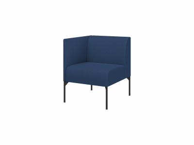 Модуль 1-местный правый, Бридж, Brd1R, sweet_blue, ткань: рогожка