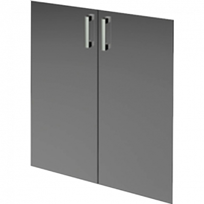 Двери средние стеклянные Аргентум НТ-601.2.С.Ф Тонированный (780x4x1180)