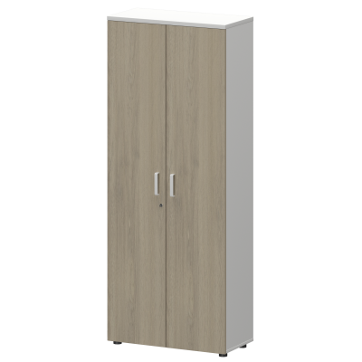 Шкаф для одежды Смарт СМШ-58ШД Тип1 Белый/Кронберг (792x380x1990)