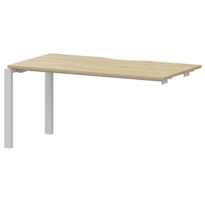 Модуль линейный на металлокаркасе Аргентум-МП НТМП.П-140Э Баттл Рок/Белый (1400x730x750)