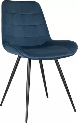 Стул для дома Бюрократ CH-K2 синий Holland 58 металл черный на ножках (CH-K2_1/HL58)