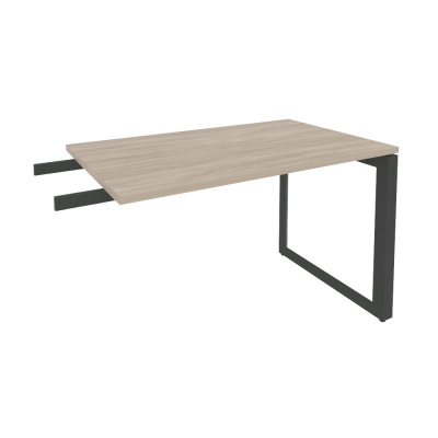 Onix Direct Брифинг-приставка на О-образном м/к O.MO-BR-11 Дуб Аттик/Металл Антрацит 1180*720*750