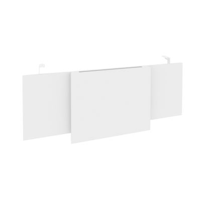 Onix Direct Царга стола руководителя O.M-CSR-3 Белый Бриллиант/Металл Белый 1140*450*54