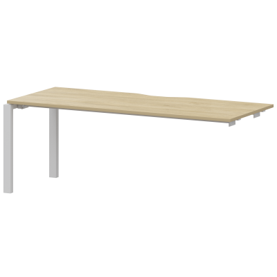 Модуль линейный на металлокаркасе Аргентум-МП НТМП.П-200Э Баттл Рок/Белый (2000x730x750)