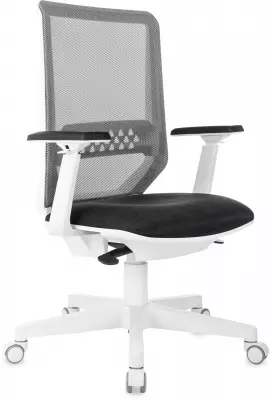 Кресло эргономичное Бюрократ MC-W611N темно-серый TW-04 38-417 сетка/ткань крестов. пластик пластик белый