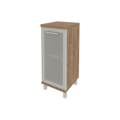 First Шкаф низкий узкий правый KSU-3.2 R (R) Дуб Табак 401*432*958