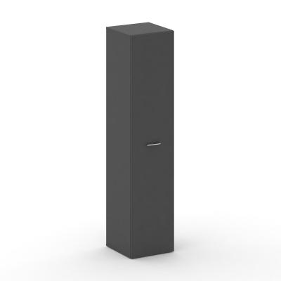 Fresco Шкаф узкий высокий универсальный FRU.SU-102 Базальт 450*460*2000