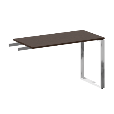 Metal System Direct Брифинг-приставка БО.ПР-4 Венге Цаво/Нержавеющая Сталь 1200*600*750