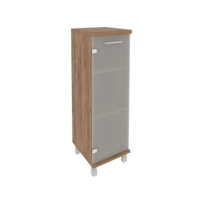 First Шкаф средний узкий левый KSU-2.4 (L) Дуб Табак 401*432*1260