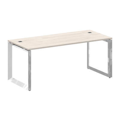 Onix Direct Lux Стол руководителя О-обр. м/к M-O.MO-SRR-5.8 Денвер Светлый/Нержавеющая Сталь/Хром 17