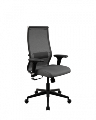 Кресло Ergolife SynchroSit 10 B2-165D - T+Bahama /Kb00/Wh12/D02P(M20.B11.G19.W02) (МЕТТА/METTA)