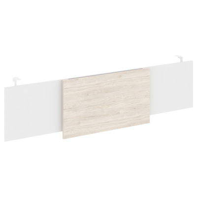 Onix Direct Царга стола руководителя O.M-CSR-6 Денвер Светлый/Белый Бриллиант/Металл Белый 1740*450*